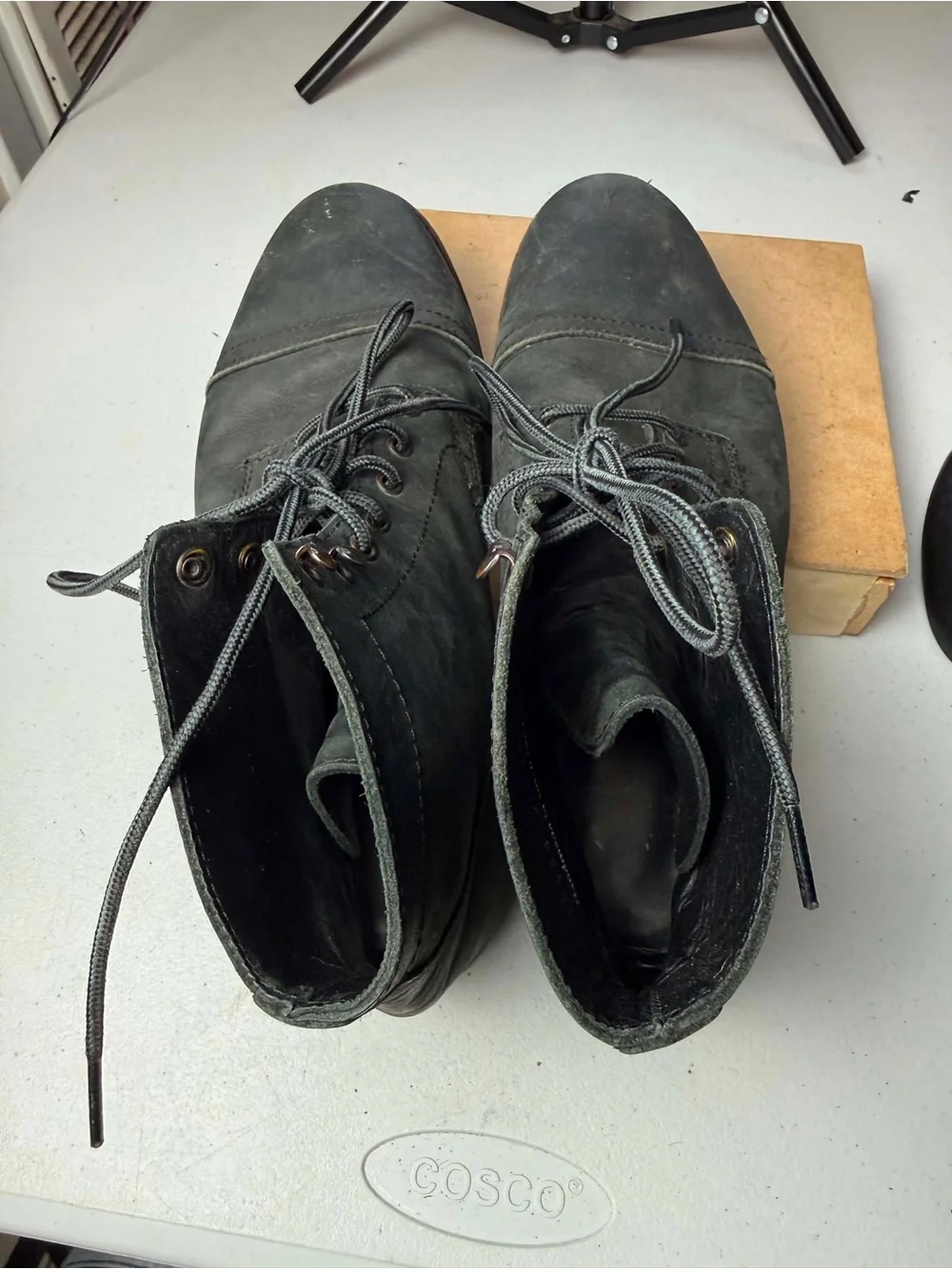 Thursday Boot Company Men’s Captain Black Matte Lace Up Boot US 10.5